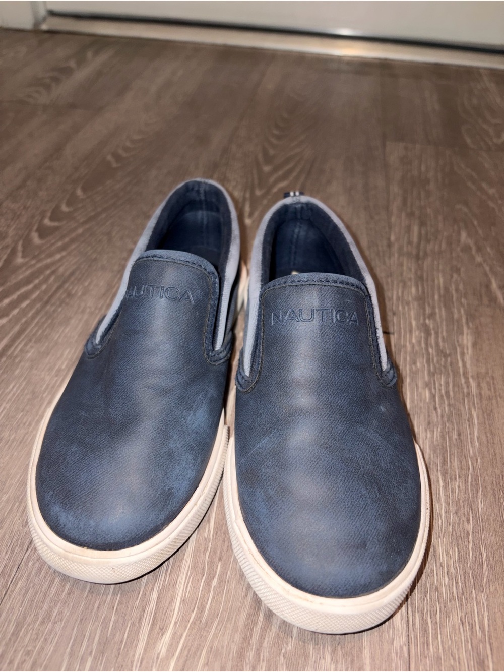 Nautica Boy’s Slip-On Casual Shoes in Navy